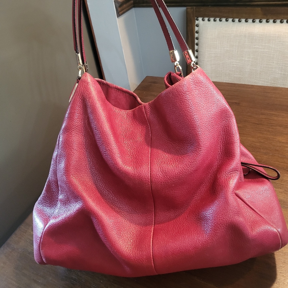 Coach bag well loved